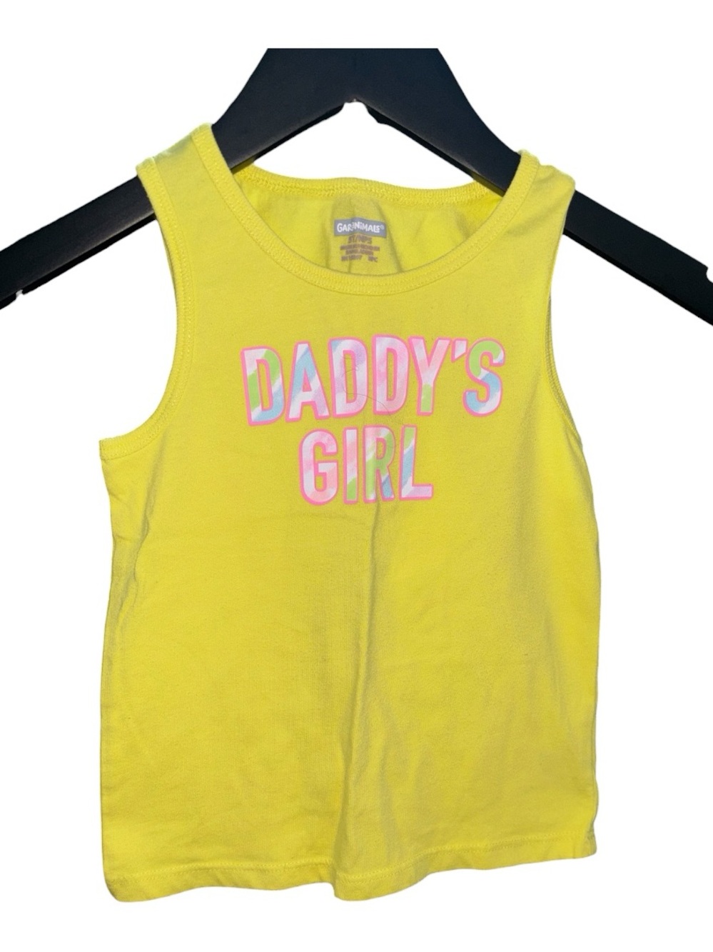 Garanimals 'Daddy's Girl' Yellow Tank Top - Size 5T